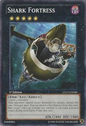 Shark Fortress (LTGY-EN048) - Lord of the Tachyon Galaxy Unlimited - Premium Yugioh Single from Konami - Just $0.25! Shop now at Game Crave Tournament Store