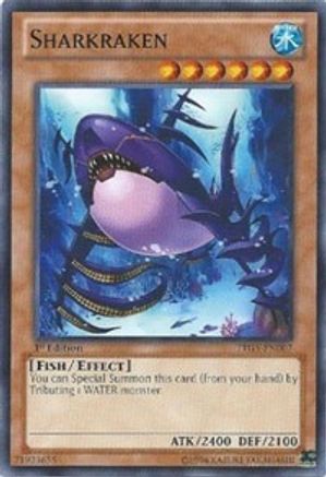 Sharkraken (LTGY-EN007) - Lord of the Tachyon Galaxy Unlimited - Premium Yugioh Single from Konami - Just $0.25! Shop now at Game Crave Tournament Store