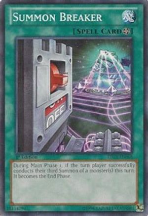 Summon Breaker (LTGY-EN068) - Lord of the Tachyon Galaxy 1st Edition - Premium Yugioh Single from Konami - Just $1.12! Shop now at Game Crave Tournament Store