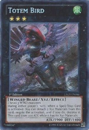 Totem Bird (LTGY-EN086) - Lord of the Tachyon Galaxy Unlimited - Premium Yugioh Single from Konami - Just $1.27! Shop now at Game Crave Tournament Store