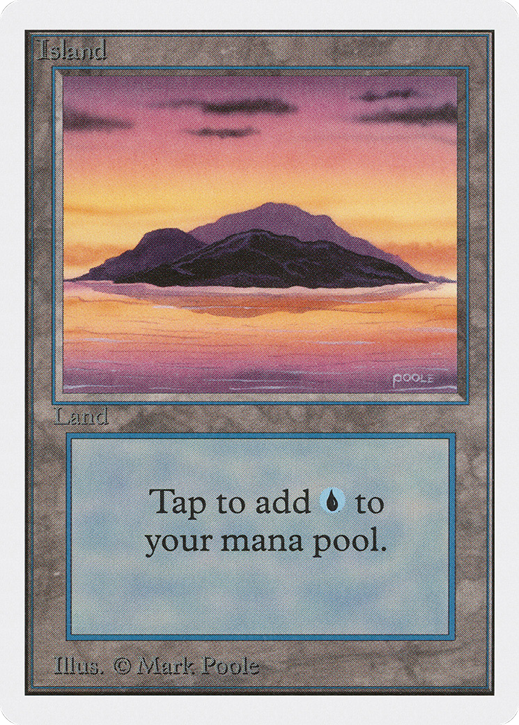 Island (2ED-291) - Unlimited Edition - Premium MTG Single from Wizards of the Coast - Just $1.18! Shop now at Game Crave Tournament Store