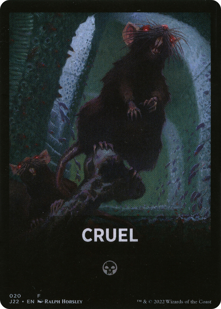 Cruel (FJ22-020) - Jumpstart 2022 Front Cards - Premium MTG Single from Wizards of the Coast - Just $0! Shop now at Game Crave Tournament Store