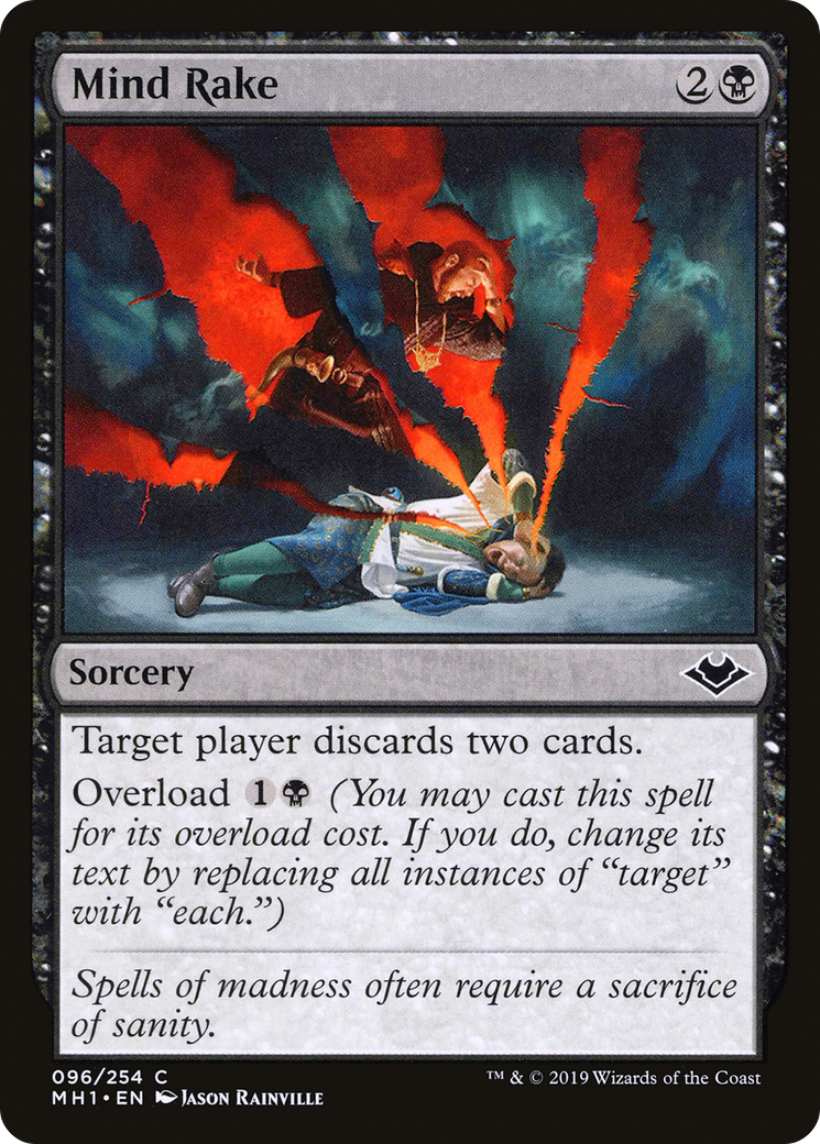 Mind Rake (MH1-096) - Modern Horizons - Premium MTG Single from Wizards of the Coast - Just $0.08! Shop now at Game Crave Tournament Store