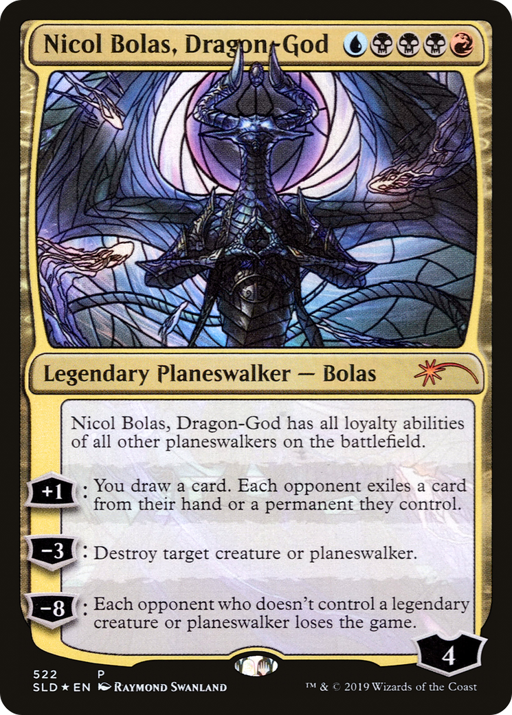 Nicol Bolas, Dragon-God (SLD-522) - Secret Lair Drop Foil - Premium MTG Single from Wizards of the Coast - Just $1.38! Shop now at Game Crave Tournament Store