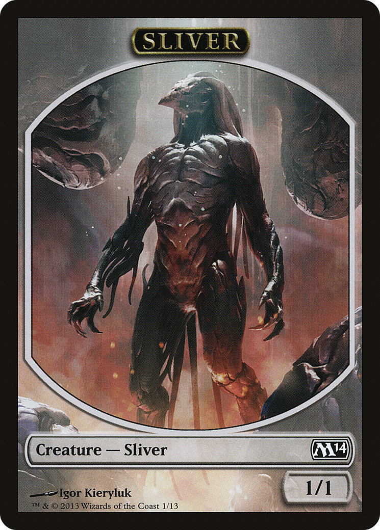Sliver (TM14-001) - Magic 2014 Tokens - Premium MTG Single from Wizards of the Coast - Just $0.11! Shop now at Game Crave Tournament Store