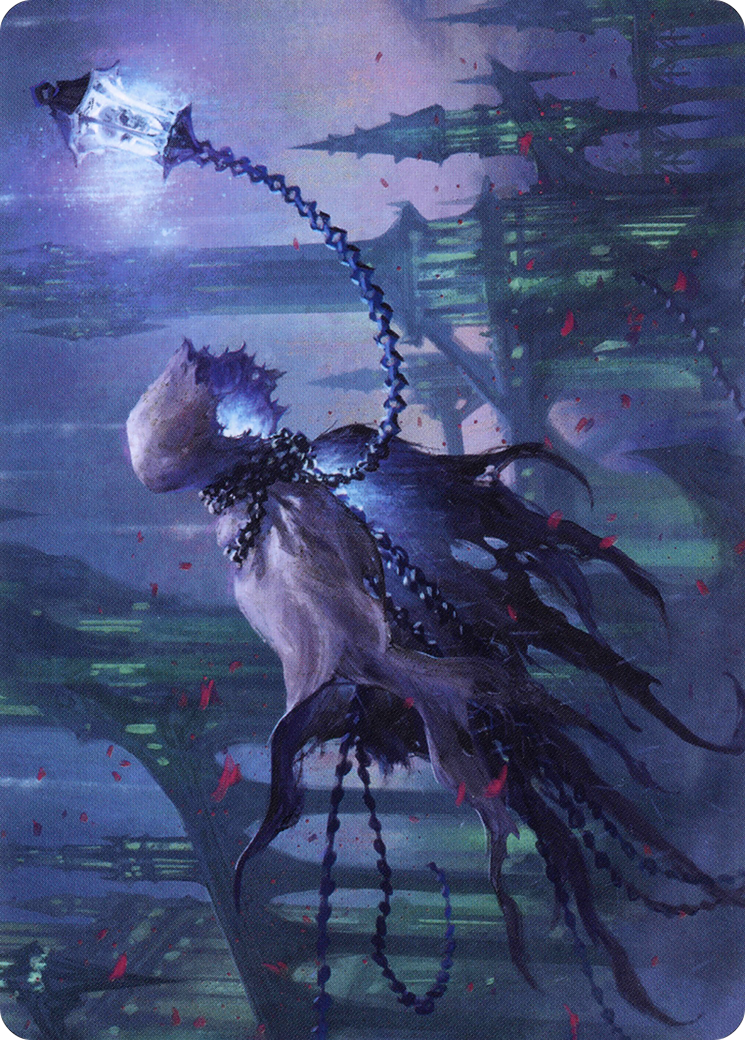 Wanderlight Spirit // Wanderlight Spirit (AVOW-026) - Crimson Vow Art Series (Borderless) Foil - Premium MTG Single from Wizards of the Coast - Just $0! Shop now at Game Crave Tournament Store