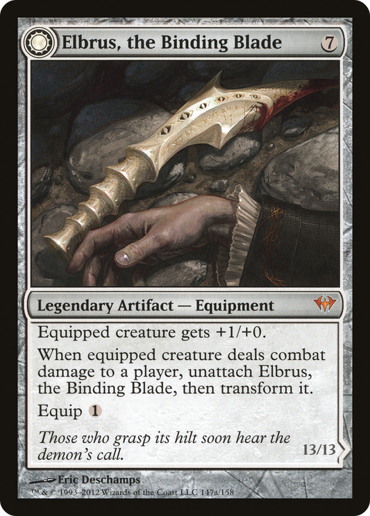 Elbrus, the Binding Blade // Withengar Unbound (DKA-147) - Dark Ascension: (Double Faced Transform) Foil - Premium MTG Single from Wizards of the Coast - Just $2.67! Shop now at Game Crave Tournament Store