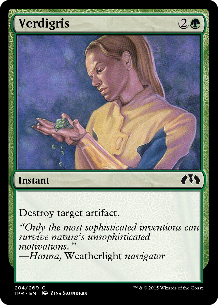 Verdigris (TPR-204) - Tempest Remastered - Premium MTG Single from Wizards of the Coast - Just $0! Shop now at Game Crave Tournament Store
