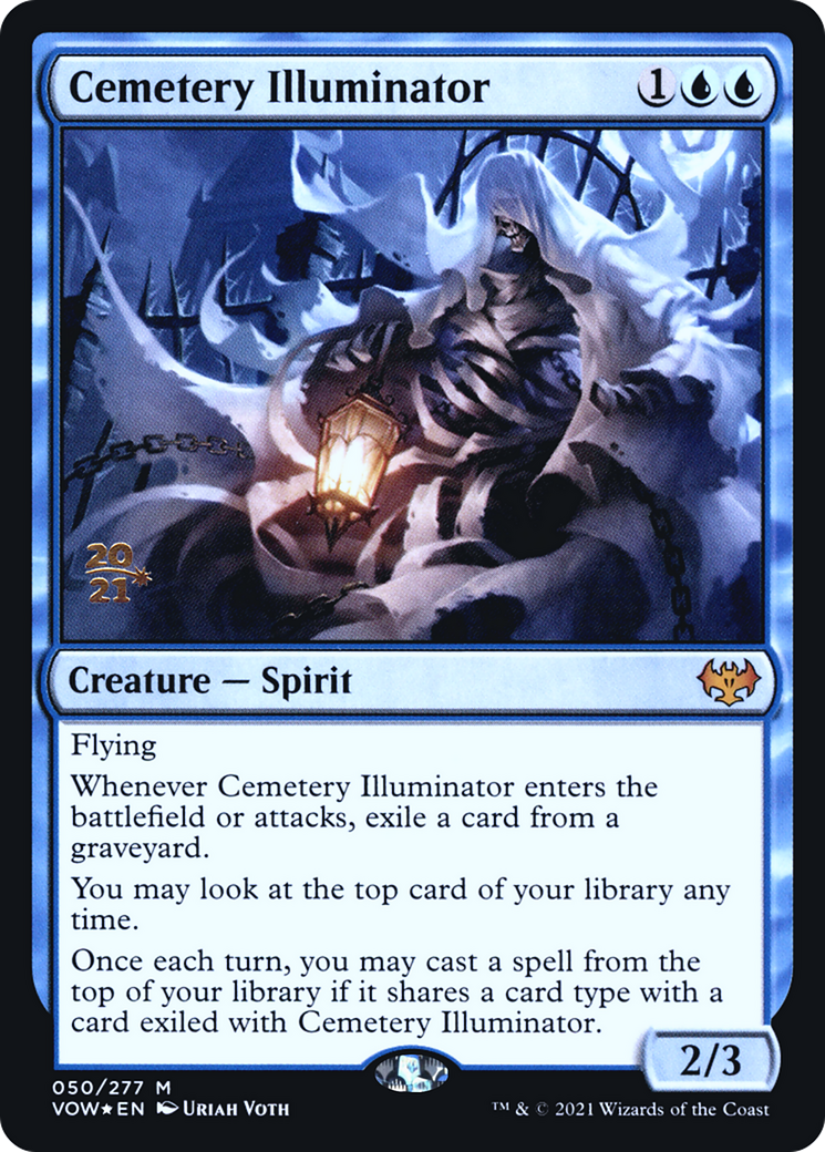 Cemetery Illuminator (PVOW-50S) - Innistrad: Crimson Vow Promos Foil - Premium MTG Single from Wizards of the Coast - Just $0.17! Shop now at Game Crave Tournament Store
