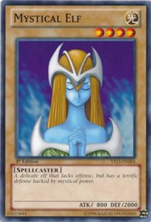 Mystical Elf (YS13-EN004) - Super Starter: V for Victory 1st Edition - Premium Yugioh Single from Konami - Just $0.25! Shop now at Game Crave Tournament Store