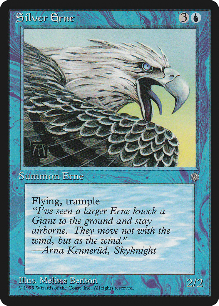 Silver Erne (ICE-098) - Ice Age - Premium MTG Single from Wizards of the Coast - Just $0.08! Shop now at Game Crave Tournament Store