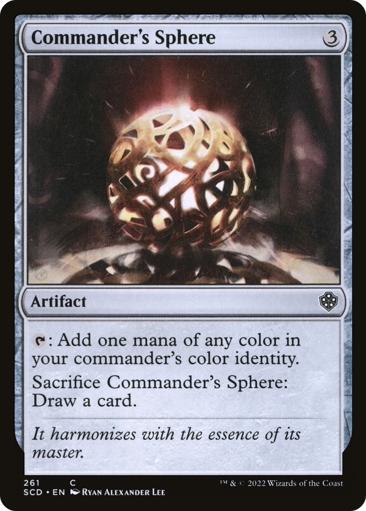 Commander's Sphere (SCD-261) - Starter Commander Decks - Premium MTG Single from Wizards of the Coast - Just $0.25! Shop now at Game Crave Tournament Store