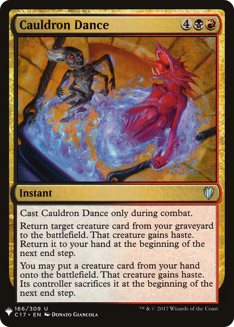 Cauldron Dance (MB1-1407) - Mystery Booster - Premium MTG Single from Wizards of the Coast - Just $0.26! Shop now at Game Crave Tournament Store