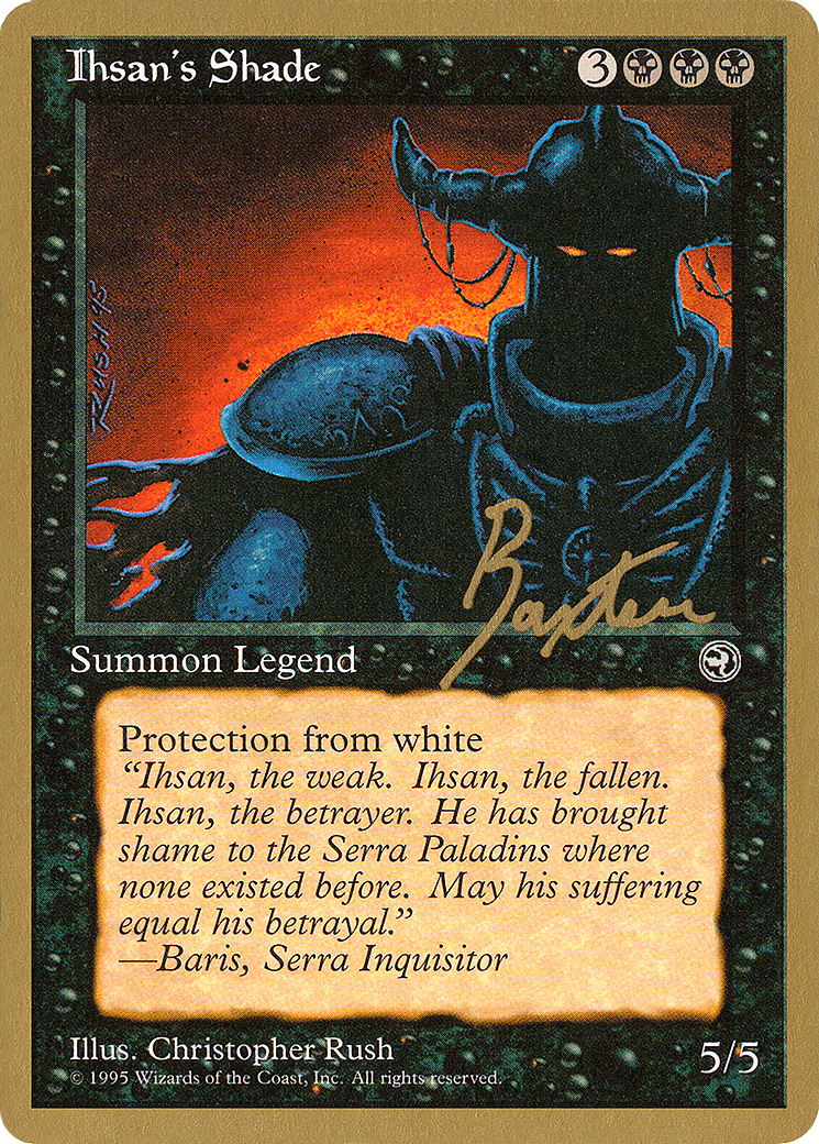 Ihsan's Shade (PTC-GB53) - Pro Tour Collector Set - Premium MTG Single from Wizards of the Coast - Just $1.76! Shop now at Game Crave Tournament Store