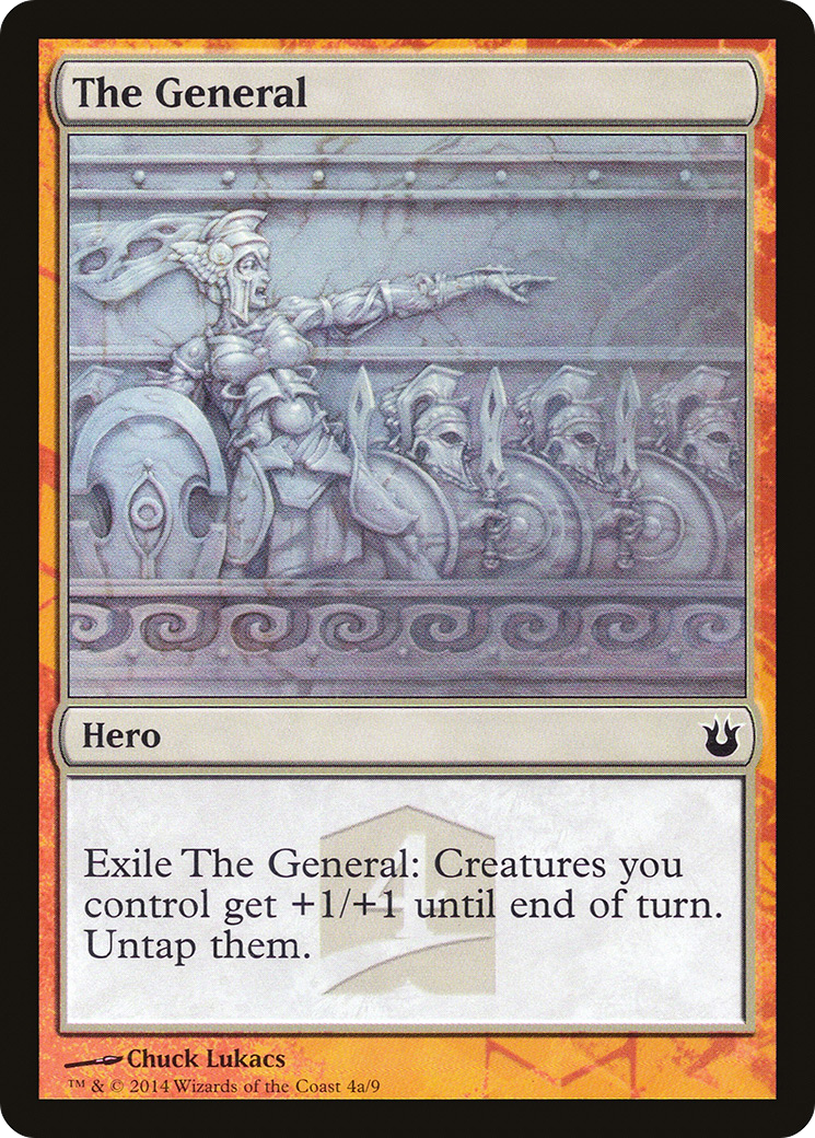 The General (THP2-04A) - Born of the Gods Hero's Path - Premium MTG Single from Wizards of the Coast - Just $0.11! Shop now at Game Crave Tournament Store