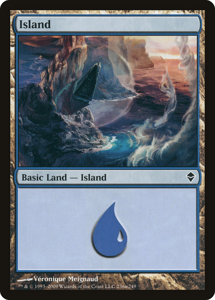 Island (ZEN-236A) - Zendikar - Premium MTG Single from Wizards of the Coast - Just $0.08! Shop now at Game Crave Tournament Store