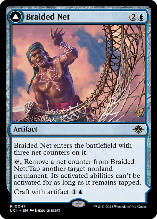 Braided Net // Braided Quipu (LCI-047) - The Lost Caverns of Ixalan - Premium MTG Single from Wizards of the Coast - Just $0.08! Shop now at Game Crave Tournament Store