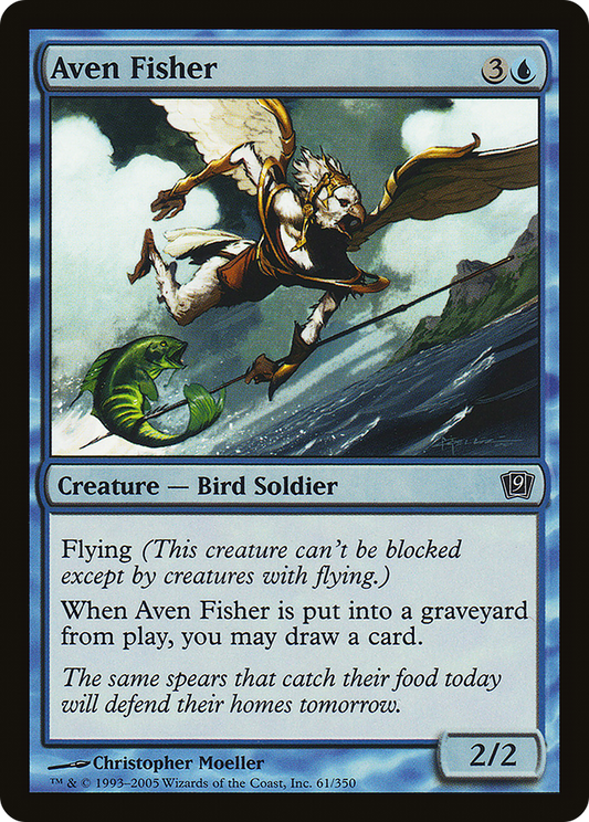 Aven Fisher (9ED-61★) - Ninth Edition Foil - Premium MTG Single from Wizards of the Coast - Just $0.08! Shop now at Game Crave Tournament Store