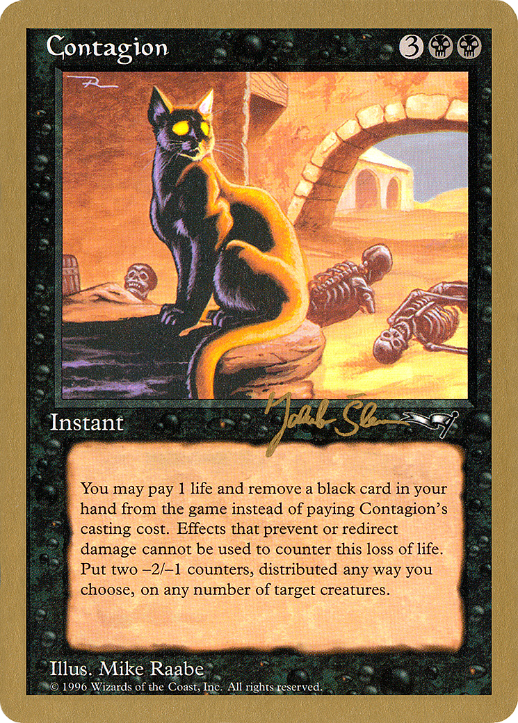 Contagion (WC97-JS45) - World Championship Decks 1997 - Premium MTG Single from Wizards of the Coast - Just $0.09! Shop now at Game Crave Tournament Store