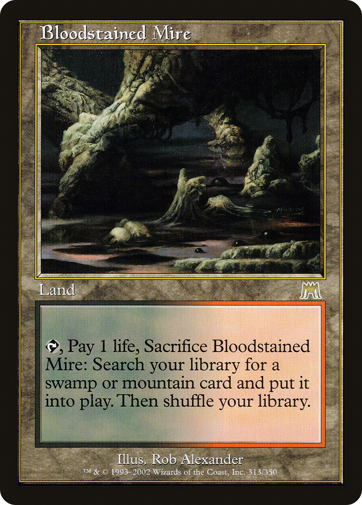 Bloodstained Mire (ONS-313) - Onslaught - Premium MTG Single from Wizards of the Coast - Just $12.89! Shop now at Game Crave Tournament Store