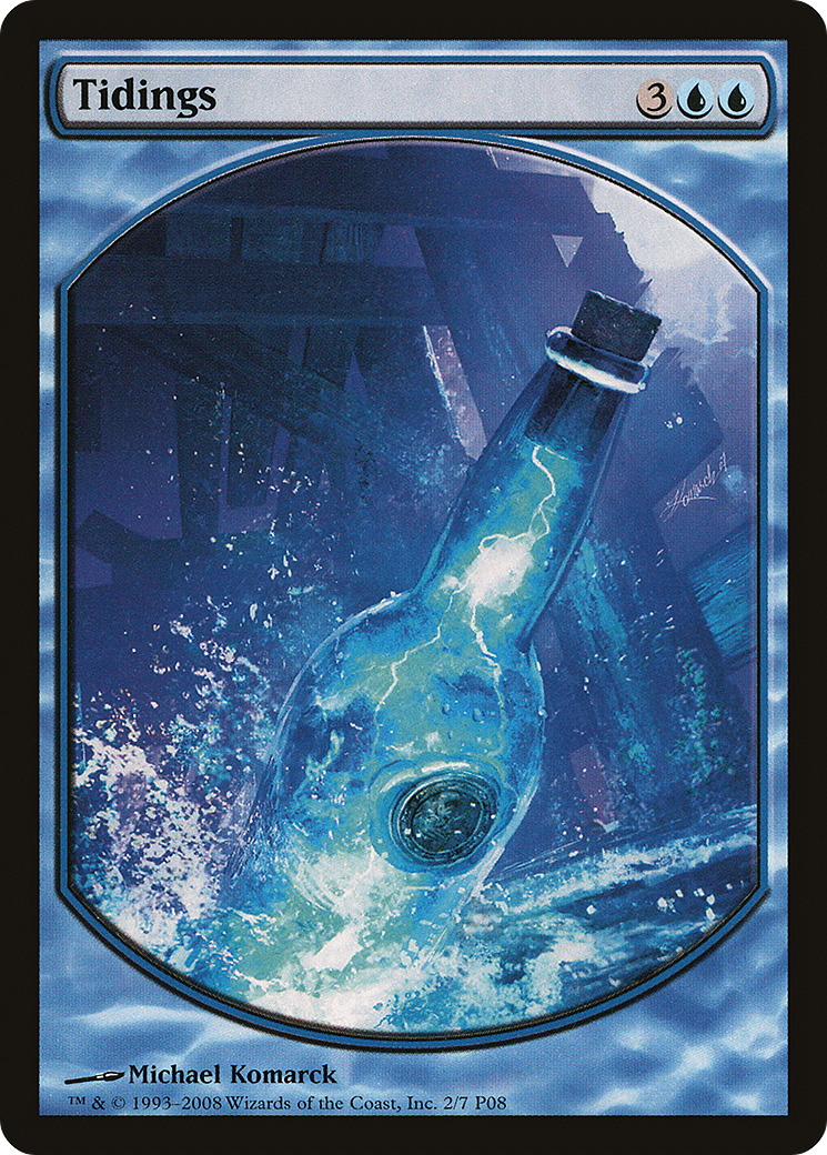 Tidings (P08-002) - Magic Player Rewards 2008 - Premium MTG Single from Wizards of the Coast - Just $0.86! Shop now at Game Crave Tournament Store