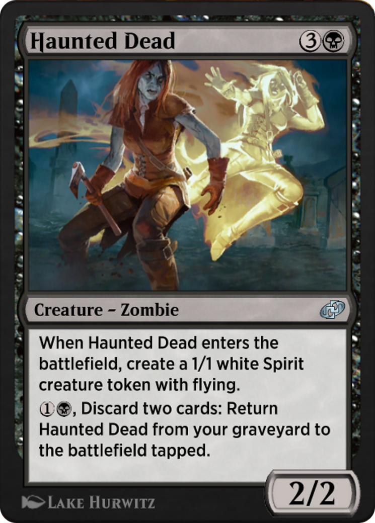 Haunted Dead (J21-336) - Jumpstart: Historic Horizons - Premium MTG Single from Wizards of the Coast - Just $0! Shop now at Game Crave Tournament Store