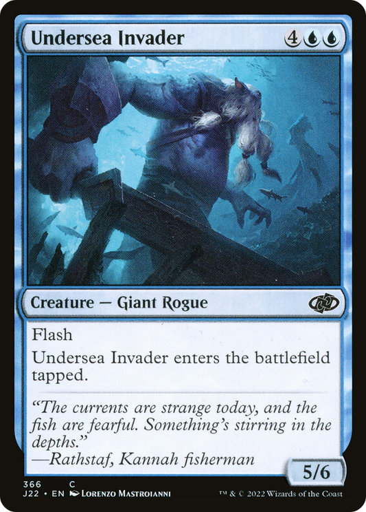 Undersea Invader (J22-366) - Jumpstart 2022 - Premium MTG Single from Wizards of the Coast - Just $0.08! Shop now at Game Crave Tournament Store