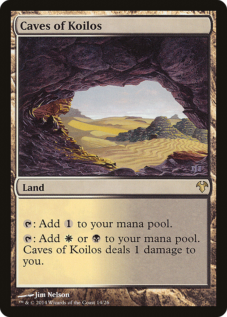 Caves of Koilos (MD1-014) - Modern Event Deck 2014 - Premium MTG Single from Wizards of the Coast - Just $0.23! Shop now at Game Crave Tournament Store