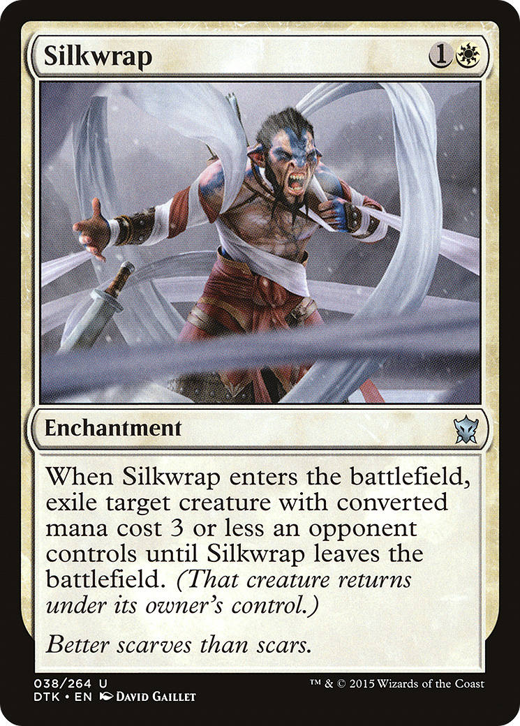 Silkwrap (DTK-038) - Dragons of Tarkir - Premium MTG Single from Wizards of the Coast - Just $0.25! Shop now at Game Crave Tournament Store