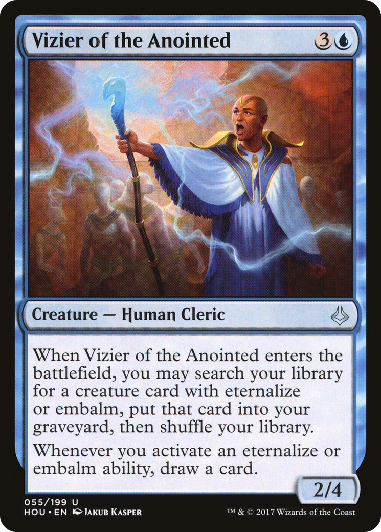 Vizier of the Anointed (HOU-055) - Hour of Devastation Foil - Premium MTG Single from Wizards of the Coast - Just $0.25! Shop now at Game Crave Tournament Store