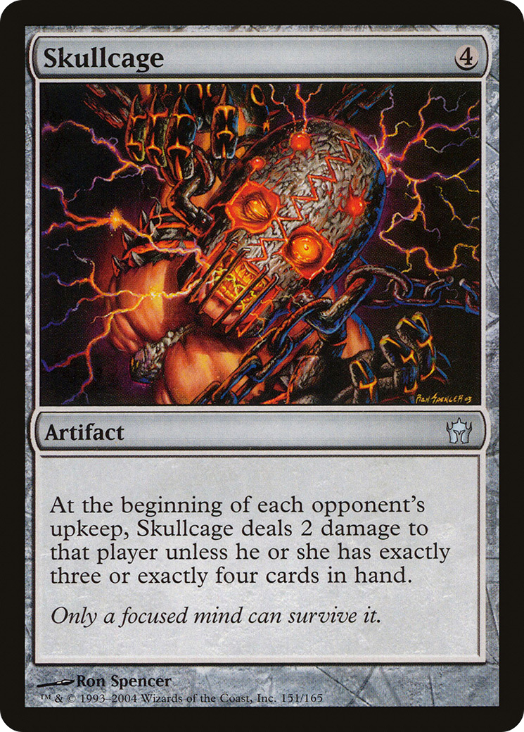 Skullcage (5DN-151) - Fifth Dawn - Premium MTG Single from Wizards of the Coast - Just $0.08! Shop now at Game Crave Tournament Store
