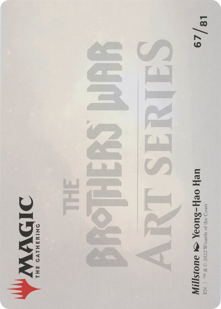 Millstone // Millstone (ABRO-067) - The Brothers' War Art Series (Borderless) Foil - Premium MTG Single from Wizards of the Coast - Just $0! Shop now at Game Crave Tournament Store