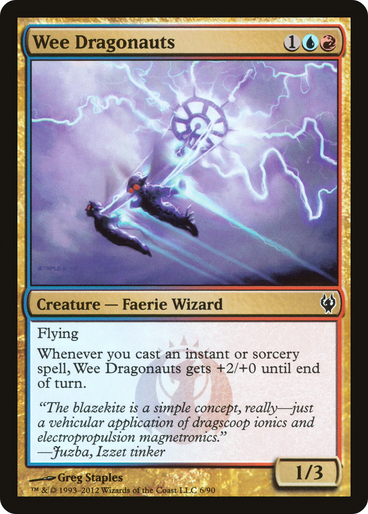 Wee Dragonauts (DDJ-006) - Duel Decks: Izzet vs. Golgari - Premium MTG Single from Wizards of the Coast - Just $0.08! Shop now at Game Crave Tournament Store