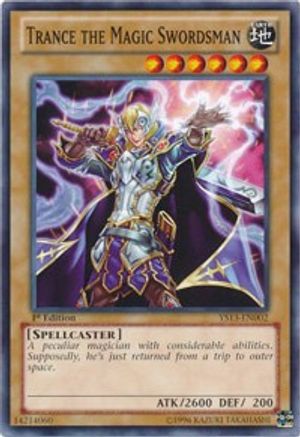 Trance the Magic Swordsman (YS13-EN002) - Super Starter: V for Victory 1st Edition - Premium Yugioh Single from Konami - Just $0.25! Shop now at Game Crave Tournament Store