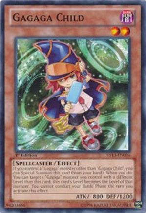 Gagaga Child (YS13-EN006) - Super Starter: V for Victory 1st Edition - Premium Yugioh Single from Konami - Just $0.38! Shop now at Game Crave Tournament Store