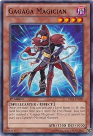 Gagaga Magician (YS13-EN009) - Super Starter: V for Victory 1st Edition - Premium Yugioh Single from Konami - Just $0.34! Shop now at Game Crave Tournament Store