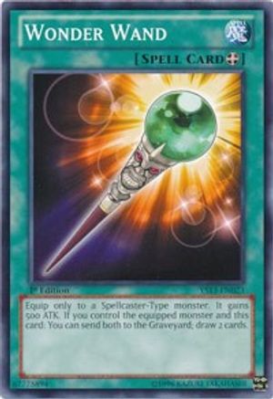 Wonder Wand (YS13-EN023) - Super Starter: V for Victory 1st Edition - Premium Yugioh Single from Konami - Just $0.25! Shop now at Game Crave Tournament Store