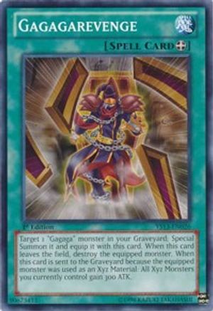 Gagagarevenge (YS13-EN026) - Super Starter: V for Victory 1st Edition - Premium Yugioh Single from Konami - Just $0.26! Shop now at Game Crave Tournament Store