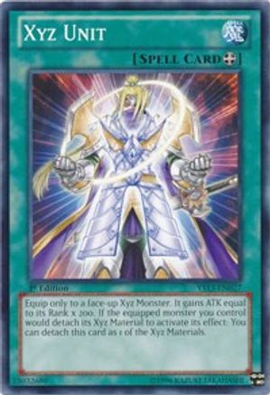 Xyz Unit (YS13-EN027) - Super Starter: V for Victory 1st Edition - Premium Yugioh Single from Konami - Just $0.26! Shop now at Game Crave Tournament Store