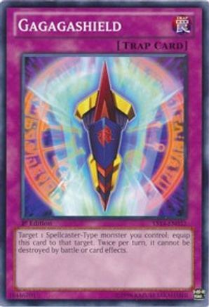 Gagagashield (YS13-EN032) - Super Starter: V for Victory 1st Edition - Premium Yugioh Single from Konami - Just $0.30! Shop now at Game Crave Tournament Store
