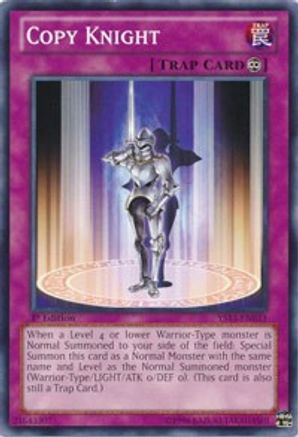 Copy Knight (YS13-EN033) - Super Starter: V for Victory 1st Edition - Premium Yugioh Single from Konami - Just $0.23! Shop now at Game Crave Tournament Store