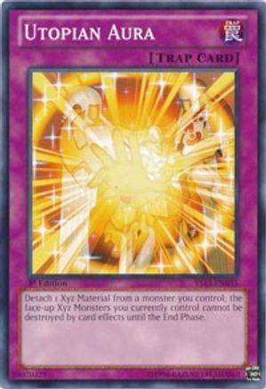 Utopian Aura (YS13-EN035) - Super Starter: V for Victory 1st Edition - Premium Yugioh Single from Konami - Just $0.08! Shop now at Game Crave Tournament Store