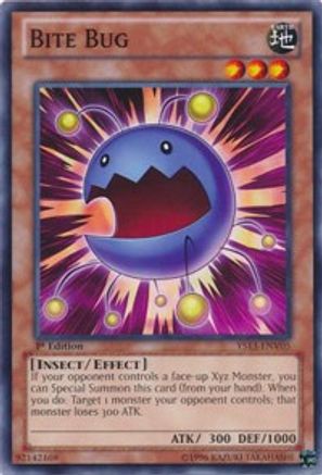 Bite Bug (YS13-ENV05) - Super Starter: V for Victory Power-Up Pack 1st Edition - Premium Yugioh Single from Konami - Just $0.33! Shop now at Game Crave Tournament Store