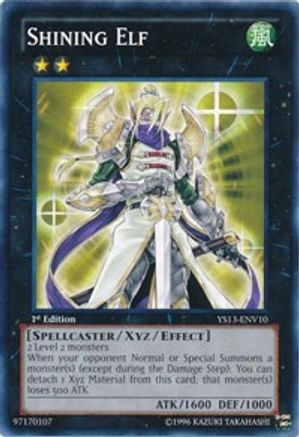 Shining Elf (YS13-ENV10) - Super Starter: V for Victory Power-Up Pack 1st Edition - Premium Yugioh Single from Konami - Just $0.31! Shop now at Game Crave Tournament Store