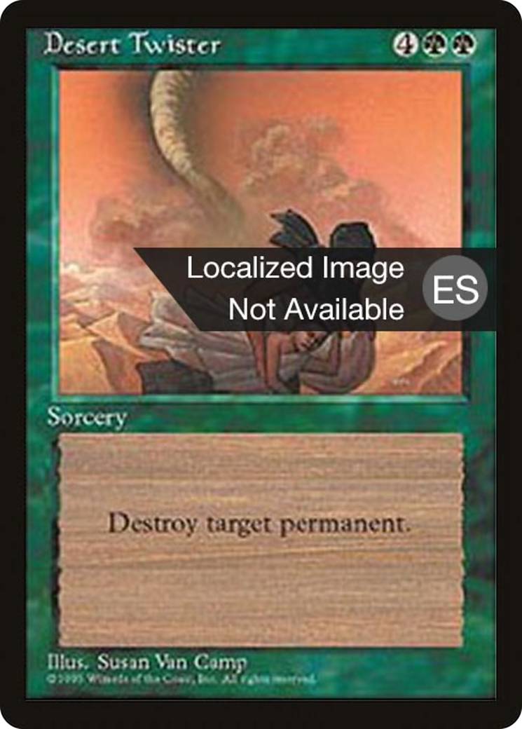 Desert Twister (4BB-240) - Fourth Edition Foreign Black Border - Premium MTG Single from Wizards of the Coast - Just $0.36! Shop now at Game Crave Tournament Store