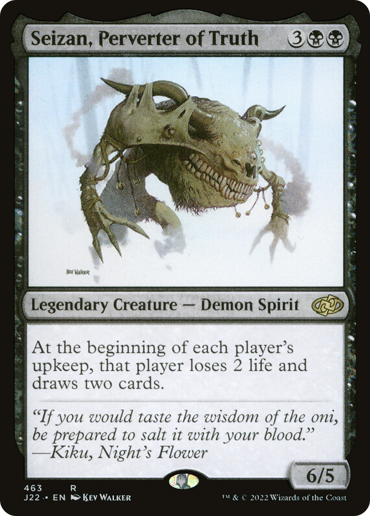 Seizan, Perverter of Truth (J22-463) - Jumpstart 2022 - Premium MTG Single from Wizards of the Coast - Just $0.36! Shop now at Game Crave Tournament Store
