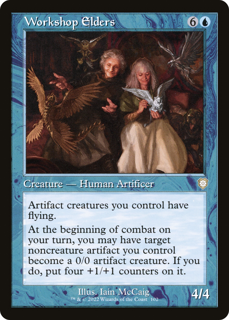 Workshop Elders (BRC-102) - The Brothers' War Commander - Premium MTG Single from Wizards of the Coast - Just $0.08! Shop now at Game Crave Tournament Store