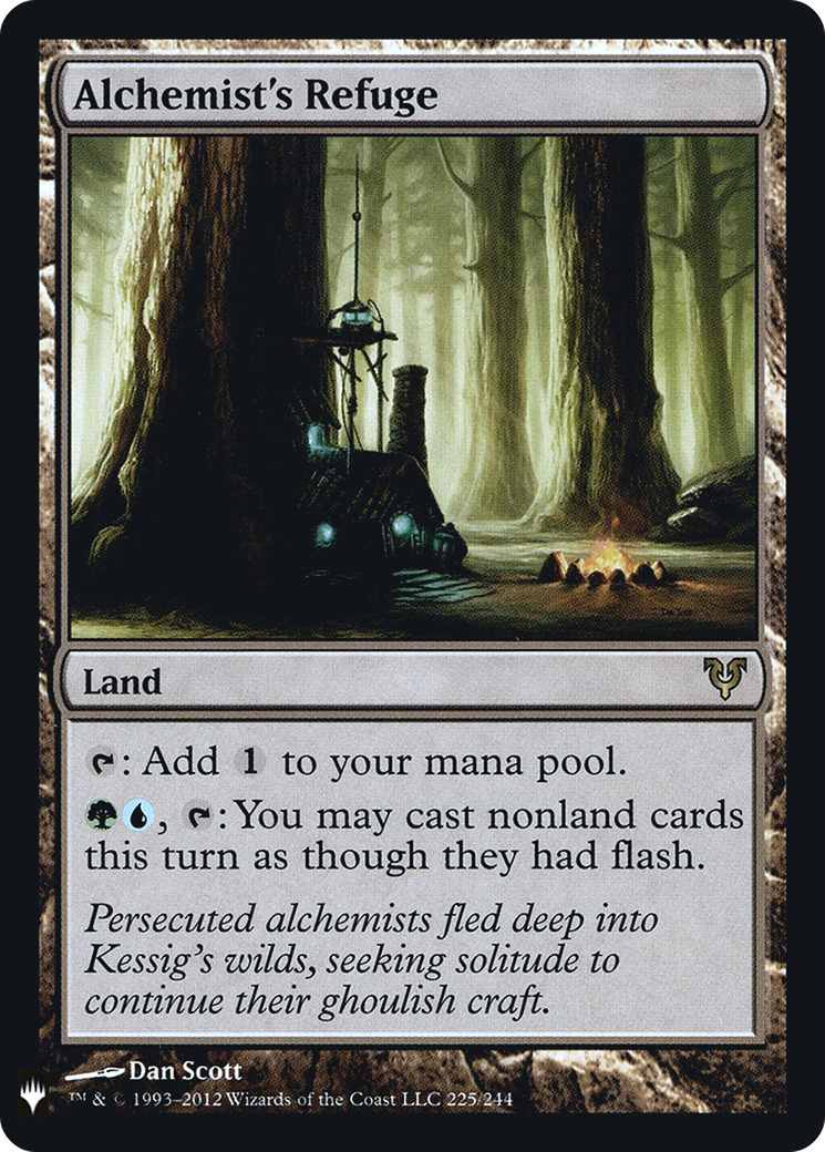 Alchemist's Refuge (FMB1-117) - Mystery Booster Retail Edition Foils Foil - Premium MTG Single from Wizards of the Coast - Just $0.43! Shop now at Game Crave Tournament Store