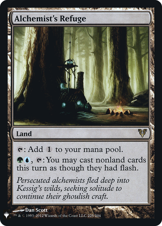 Alchemist's Refuge (FMB1-117) - Mystery Booster Retail Edition Foils Foil - Premium MTG Single from Wizards of the Coast - Just $0.43! Shop now at Game Crave Tournament Store