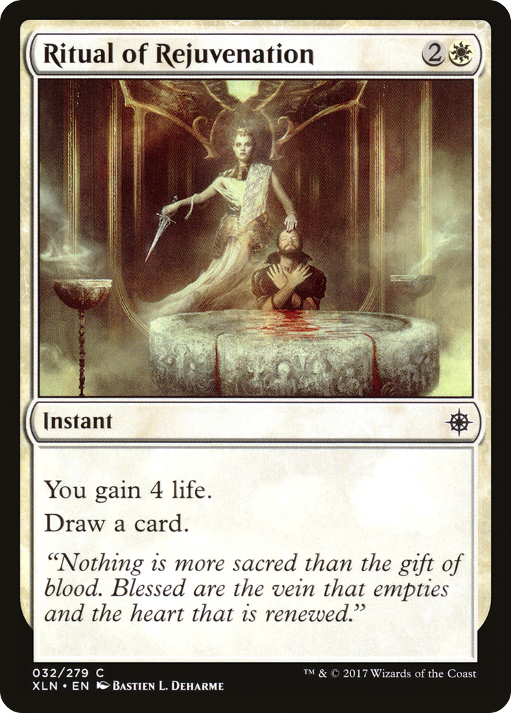 Ritual of Rejuvenation (XLN-032) - Ixalan - Premium MTG Single from Wizards of the Coast - Just $0.25! Shop now at Game Crave Tournament Store